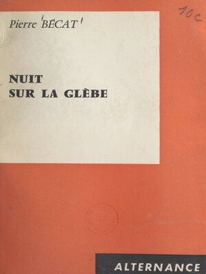 cover image of Nuit sur la glèbe
